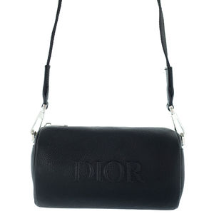Christian Dior Roller Messenger Bag Crossbody Bag Black